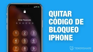 Cómo quitar código de bloqueo iPhone olvidado [upl. by Arnie759]