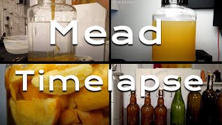 Making a Simple Mead from Start to Finish Full Timelapse [upl. by Herr]