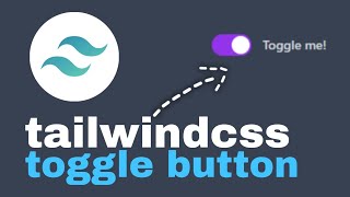 simple tailwindcss toggle button [upl. by Etiuqal]