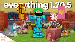 Everything in Minecraft 1205  The Armored Paws Update [upl. by Ruenhcs]