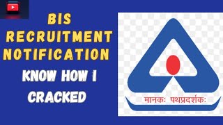 BIS Recruitment know how I crack [upl. by Aibat]