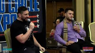 EXCLUSIVE MJF Interview  Art of Wrestling at Squared Circle Expo MJF  PSN Wrestling [upl. by Letniuq]