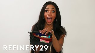 Whats In TikTok Star Teala Dunns Bag  Spill It  Refinery29 [upl. by Haily840]