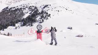 Obereggen Snowpark Recap [upl. by Licna309]