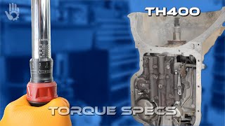 TH400 Torque Specs  Torque Patterns [upl. by Ellecram]