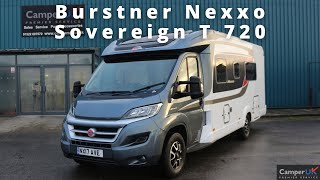 Burstner Nexxo Sovereign T 720 Motorhome For Sale at Camper UK [upl. by Aken]