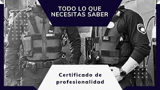 Certificado de profesionalidad y protección de personas [upl. by Kaleena477]