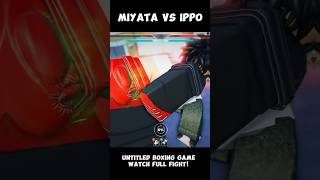 Miyata counter ippo who wins untitledboxinggame [upl. by Enal]