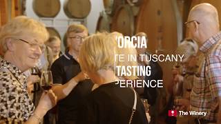 Wine Tasting at Col dOrcia in Montalcino Tuscany [upl. by Aurthur]