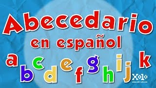 Abecedario en español para niños  Videos Aprende spanishlessons spanish spanishalphabet [upl. by Kroo]