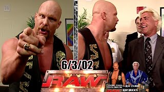 WWE RAW  June 3 2002 Full Breakdown  Austin Shoots On WWE  First Austin vs Flair  HBK Joins nWo [upl. by Isacco466]