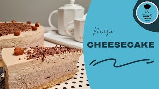 Maza Cheesecake  Bez pečenja  Okus Lješnjaka  Čizkejk Eurokrem i Čoko Napitak [upl. by Lalo567]