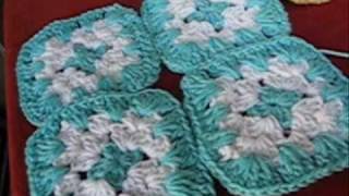 Joining Crochet Squares amp Motifs [upl. by Coates]