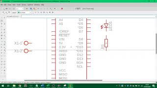 Librería de Arduino en Eagle con reglas de diseño y la opción autoroute [upl. by Acillegna]