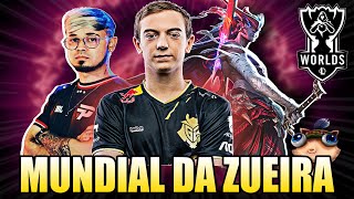 G2 BUGANDO O JOGO CONTRA PAIN  MUNDIAL DA ZUEIRA  WORLDS 2024 [upl. by Giordano67]