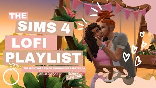 The Sims 4 Lofi Playlist  Ep 009  The Nightmare Beach Engagement Party w Mini Speedbuild [upl. by Anirba]