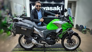 Taking Delivery of my New Adventure Bike  Kawasaki Versys X300 [upl. by Darrej]