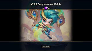 TFT  11  Chibi Dragonmancer Kaisa treasurerealms [upl. by Eelarat]