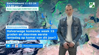 Voorjaarsvakantie zacht van start komende week 15 graden en eerste lentedag op komst van dit jaar [upl. by Mcdonald108]