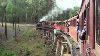 Puffing Billy Railway  11072011  Part 2 of 3 [upl. by Richella]