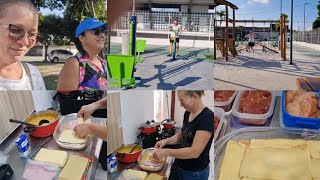 FOMOS PARA ACADEMIA PÚBLICA  VÔ DEIXAR ESSAS COMIDA PRONTAS PARA MEU FILHO [upl. by Shea]