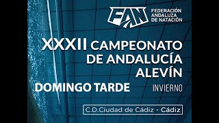 Campeonato de Andalucía ALEVIN de INVIERNO – NATACIÓN – SESIÓN DE DOMINGO TARDE [upl. by Sax]