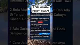 5 ciri wanita penuh rezeki motivasidiri quotes katakatamotivasidiri feedshorts motivasihidup [upl. by Maze]