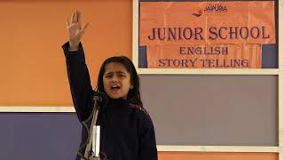 Story Telling Competition Sumaya Touba Kidwai Class 2 [upl. by Swift68]