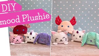 Wendetier nähen  Stimmungstier  Stofftier zum wenden  DIY mood plushie  Nähanleitung  mommymade [upl. by Rhodes]