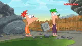 Phineas and Ferb  Quirky Worky Song Caveman Version [upl. by Sebastian]