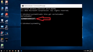 How to Check Laptop or PC Serial number or Product ID No Software [upl. by Shani713]