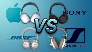 AirPods Max vs Sony WH1000XM4 vs Bose NC Headphones 700 vs Sennheiser Momentum Wireless [upl. by Sordnaxela]