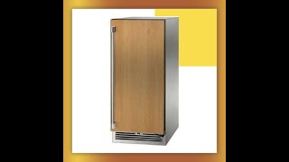 Perlick 15quot Panel Ready Beverage Centre Solid Door Right Hinge [upl. by Mike]