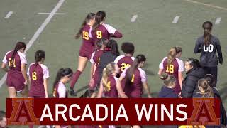 CIFSS Div 4 First Round Playoff Girls Soccer 2024 Rio Mesa  Arcadia [upl. by Ahsirpac495]