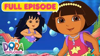 FULL EPISODE Doras Rescue in Mermaid Kingdom 🧜‍♀️ w Maribel the Mermaid  Dora the Explorer [upl. by Aissila]