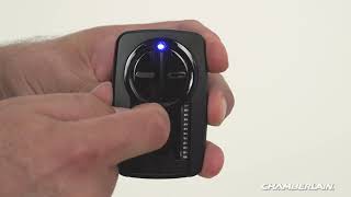 How to Program Chamberlains Universal Remote Control Model KLIK3U to a Garage Door Opener [upl. by Brabazon]