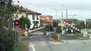 San Benigno Canavese I Passaggio a Livello  Level crossing [upl. by Ahtan]