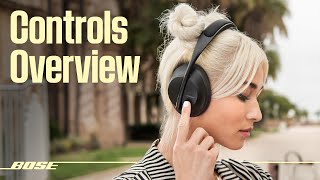 Bose Noise Cancelling Headphones 700 – Controls Overview [upl. by Africa]