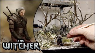 The Witcher  Creating AN ULTRA REALISTIC Miniature Diorama [upl. by Noelc182]