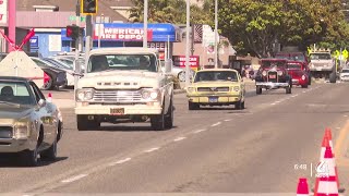 Lompoc High School alumni prep for annual car cruise [upl. by Angelo]