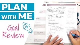 Plan with Me – 3Month Goal Review ft Clever Fox Planner PRO 20 [upl. by Are883]