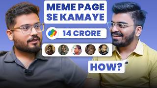 Founder of Memechat  Make Money By Memes  Meme Page Se Paise Kaise Kamaye  VC Investments amp More [upl. by Etnasa]