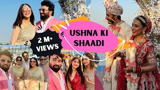 Ushna Shah Ki Shaadi  Yasir Nawaz  Nida Yasir  Farid Nawaz Productions [upl. by Rtoip341]