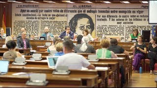 Cultura accesible e inclusiva en la Comisión de Cultura del Senado español 2017 [upl. by Rotberg]