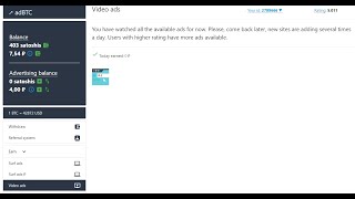 ADBTC COMO GANHAR SATOSHI DE BITCOIN NO AUTOMÀTICO [upl. by Cita320]
