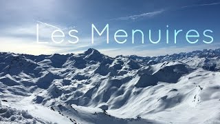 Les Menuires Skiing 2016 GoPro [upl. by Enajiram140]