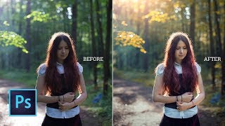 Photoshop cc Tutorial How to Edit Photo With Camera RAW FILTER  New Photoshop [upl. by Ecnarrot]