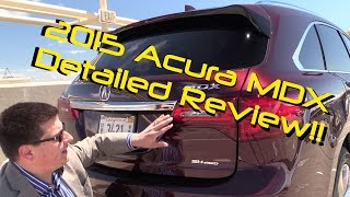 2015 Acura MDX DETAILED Review and Road Test [upl. by Needan454]