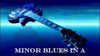 Blues in A minor Backing Track [upl. by Jeremiah921]