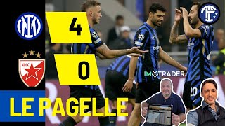 ✍🏻 LE PAGELLE DI INTER  STELLA ROSSA [upl. by Hudis656]